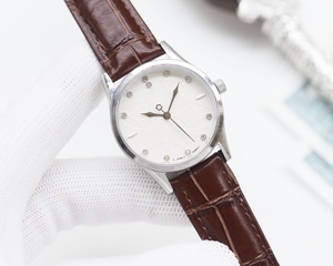 Orologio da Donna in Tono <span class=keywords><strong>Oro</strong></span> Rosa con Quadrante Bianco e Indicatori Diamantati, <span class=keywords><strong>Bracciale</strong></span> in Acciaio Inossidabile Omegaes - Product Image 4