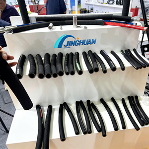 Manguera Hidráulica R1 con Trenzado de Alambre Simple, Estándar SAE 100 R1AT, Manguera Flexible de Goma para Plataformas de Perforación de Cimentaciones, Fabricante OEM - Product Image 4