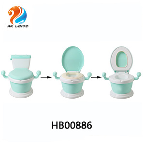 2019 Nouveau design haute qualité <span class=keywords><strong>adulte</strong></span> forme enfants <span class=keywords><strong>chaise</strong></span> <span class=keywords><strong>pot</strong></span> bébé toilettes closestool avec poignée - Product Image 2