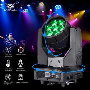 Ngoài trời không thấm nước IP65 7x60W RGBW 4-in-1 DMX zoom dẫn rửa di chuyển đầu ánh sáng cho sân khấu hiển thị KHÁCH SẠN VƯỜN - Product Image 3