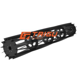 Mesin Tilling gabungan Hitch tarik tiga titik, mesin Tilling cakram kecepatan tinggi 2.7m 3.6m 4.5m 5.4m 6.3m - Product Image 6