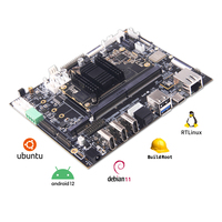 Placa de Desarrollo de IA de Alto Rendimiento DB3588V2 RK3588, Computación de Borde, 6 TOPS NPU, GPU Mali-G610 8K, Placa Base