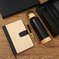 Coffret Cadeau d'Affaires pour les Fêtes : Carnet à Feuillets Mobiles, Tasse Thermos, Boîte Cadeau Souvenir, Cadeau d'Accompagnement pour Activités d'Entreprise Modèle 0831-09