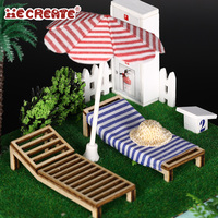 IIECREATE Maison miniature artisanale unique en bois écologique à l'échelle 1:24 pour puzzle 3D, kits de bricolage pour adultes