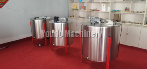 Thương Mại Tốc Độ Động Cơ Điều Khiển Có Thể Đảo Ngược 6 18 Khung Mật Ong Và Sáp Tách Thiết Bị Mật Ong Vắt Cho Bee Giữ Nhà Máy - Product Image 4