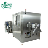 Machine de marquage laser UV froid 355 nm pour bouchons de bouteilles (intérieur/extérieur) avec alimentation automatique, inspection et rejet des codes QR et duplikats sur ligne de production