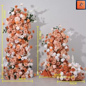 Ensemble de fleurs artificielles marron couleur café de haute qualité pour les propositions de fiançailles et les décorations de mariage - Product Image 6