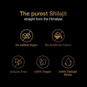 Gomitas de Shilajit del Himalaya 100% Naturales OEM, Apoyan la Salud del Corazón, el Cerebro y Celular, Mejoran la Inmunidad en Adultos - Product Image 4