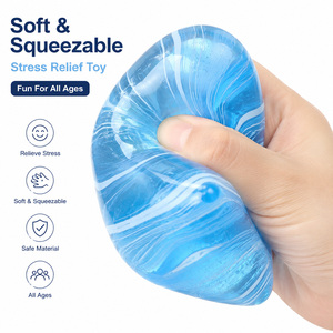 Jouet en gros Cube Fluide à Remontée Lente Anti-Stress à Presser, Jouet Sensoriel Fidget Cube d'Eau, Fournisseur OEM ODM - Product Image 5