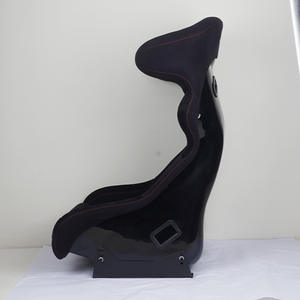 Asiento de carreras al por mayor de fábrica MingAo, asiento deportivo de terciopelo con respaldo de fibra de vidrio, doble perilla, asientos de <span class=keywords><strong>coche</strong></span> modificados - Product Image 3