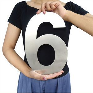 Lettres en métal coulé bronze antique finition patinée pour les expositions de musée de marqueurs de <span class=keywords><strong>site</strong></span> patrimonial et identificateur de repère historique - Product Image 2