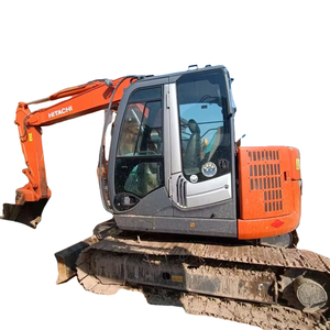 Mini-pelle sur chenilles Hitachi Zx75 d'occasion, fabriquée au japon, nouveauté 90% - Product Image 1