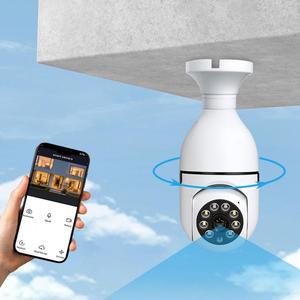 0728 Hot Sale 360. Rotation Wifi <b>Camera</b> Screw Base Wireless Cctv System Local Storage Light Bulb with <b>Night</b> <b>Vision</b> - Product Image 2