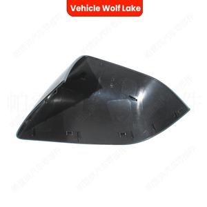 ฝาครอบกระจกมองข้างสีดำสำหรับรถยนต์เทสล่า รุ่น 3 ปี 2017-2019 ชุดเต็ม วัสดุ ABS - Product Image 4