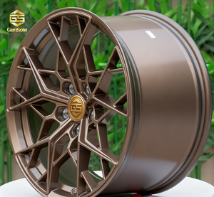 Cerchioni forgiati prezzo di fabbrica 16 17 18 19 20 21 22 pollici nero opaco 5x112 5x114.3 5x120 cerchi auto in lega di alluminio - Product Image 1