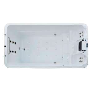 Piscina Acrílica para Exteriores, Jacuzzi, Spa Infinito Independiente con Filtro y Zonas de Masaje para Uso en Gimnasios y Villas - Product Image 6