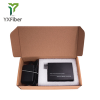 Convertidor de Medios Gigabit Ethernet 10/100/1000Mbps SFP a RJ45, Mini Switch de Fibra Óptica Monomodo/Multimodo, Fábrica China