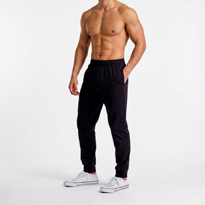 Pantalones Deportivos de Algodón Ligero Personalizados para Hombre, con Bolsillos, Secado Rápido, Transpirables, Ecológicos, con Cordón Ajustable - Product Image 1