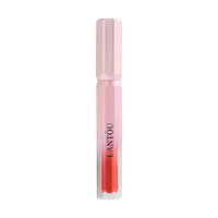 Fournisseur en gros de cosmétiques : Rouge à lèvres liquide mat OEM personnalisé, longue tenue, résistant à l'eau, anti-transfert, avec étui rose