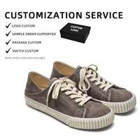 Chaussures en toile à semelle épaisse pour hommes, rehaussantes, respirantes, basses, vulcanisées, style skate, tendance japonaise et coréenne