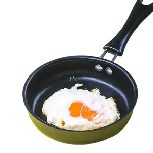 Multifunction Stainless Steel Frying Pan 12cm Mini Non Stick Fry Pans omelet pan