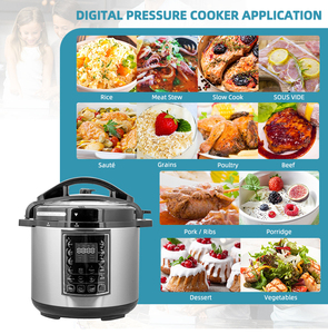 Il fornitore fornisce una pentola a pressione elettrica con coperchio Multi Anti-scottante con coperchio intelligente per pentola di riso - Product Image 4