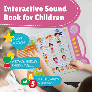 <span class=keywords><strong>Mon</strong></span> <span class=keywords><strong>premier</strong></span> <span class=keywords><strong>livre</strong></span> électronique sonore éducatif d'apprentissage de l'anglais pour enfants - Product Image 3