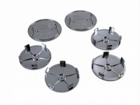 Kit Premium de 7 Piezas de Tapas Centrales Flotantes y Emblemas para B-M-W