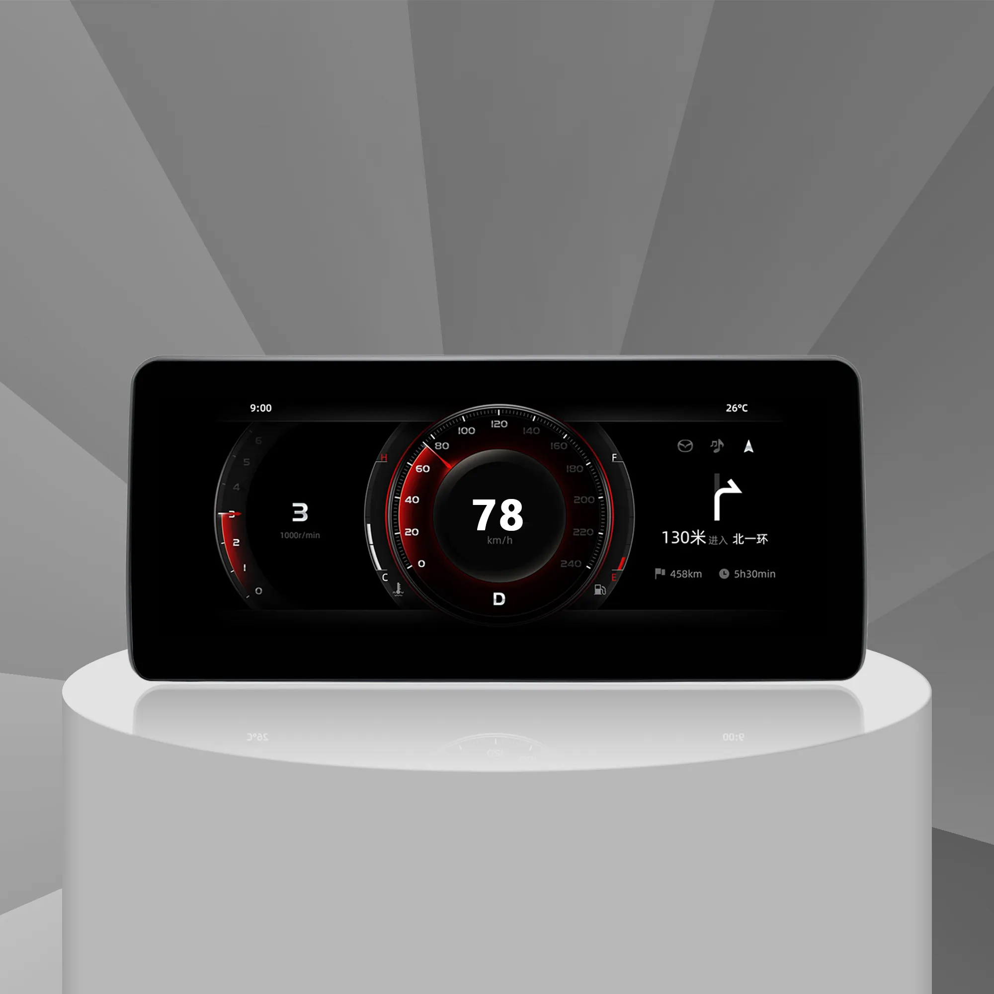10.25 pollici lettore DVD autoradio autoradio per 2015-2019 Mazda2 sistema multimediale 7862 Octa Core Carplay Android Auto