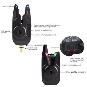 실리콘 폼 탄소 PVC PP 리드로 만든 글로우 잉어 낚시 경량 낚시 부저를위한 베스트 셀러 바이트 감지기 - Product Image 5