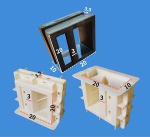 Double Side PP Plastic Mold Window Pane Concrete Decorative <strong>Breeze</strong> <strong>Block</strong> - Product Image 1