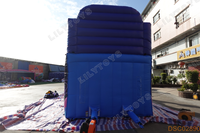 Glissière commerciale de planète maison d'arrière-cour utilisée enfants jouets château gonflable gonflable de saut de glissière de Cosmos à vendre