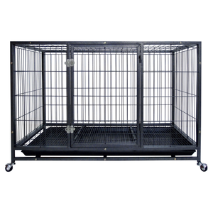 Kandang Anjing Tugas Berat Terbaik Kennel Logam Kuat dan Peti untuk Kandang Anjing Peliharaan Playpen Besar Rumah - Product Image 6