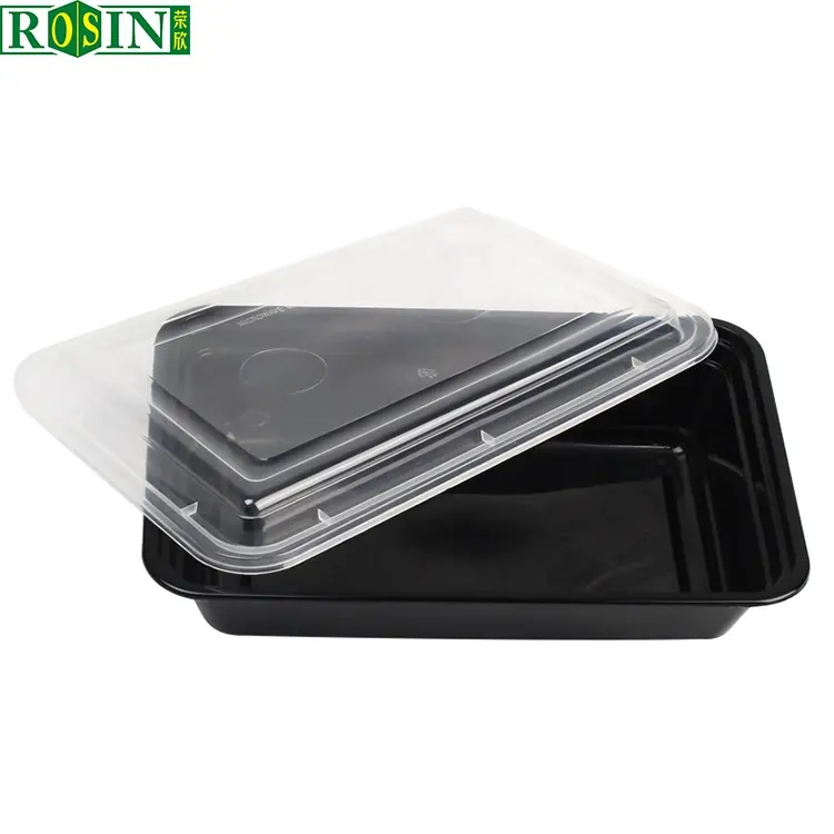 Bán buôn lấy đi nhanh chóng bao bì thực phẩm Hộp An toàn dùng một lần bữa ăn chuẩn bị container nhựa Bento Hộp Ăn Trưa