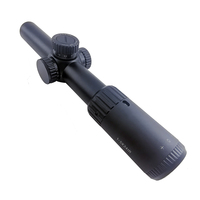 NOUVEAU - Lunette de visée optique 1-5X24IR antichoc avec illumination rouge et verte, champ de vision large, pour activités de plein air et sportives