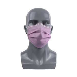 Sanqi Masker Wajah Kustom Grosir OEM Masker Wajah Bedah Sekali Pakai 3 Lapis Penutup Telinga Masker Wajah Medis - Product Image 6