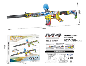 M4 Viper Blaster Elettrico a Gel in Plastica, Confezione da 2, Scatola Colorata, Applicazione Universale - Product Image 1