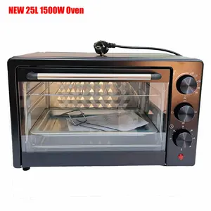 Factory direct sale new 25L large capacity electric oven 1500w power multifunctional pizza bread baking machine