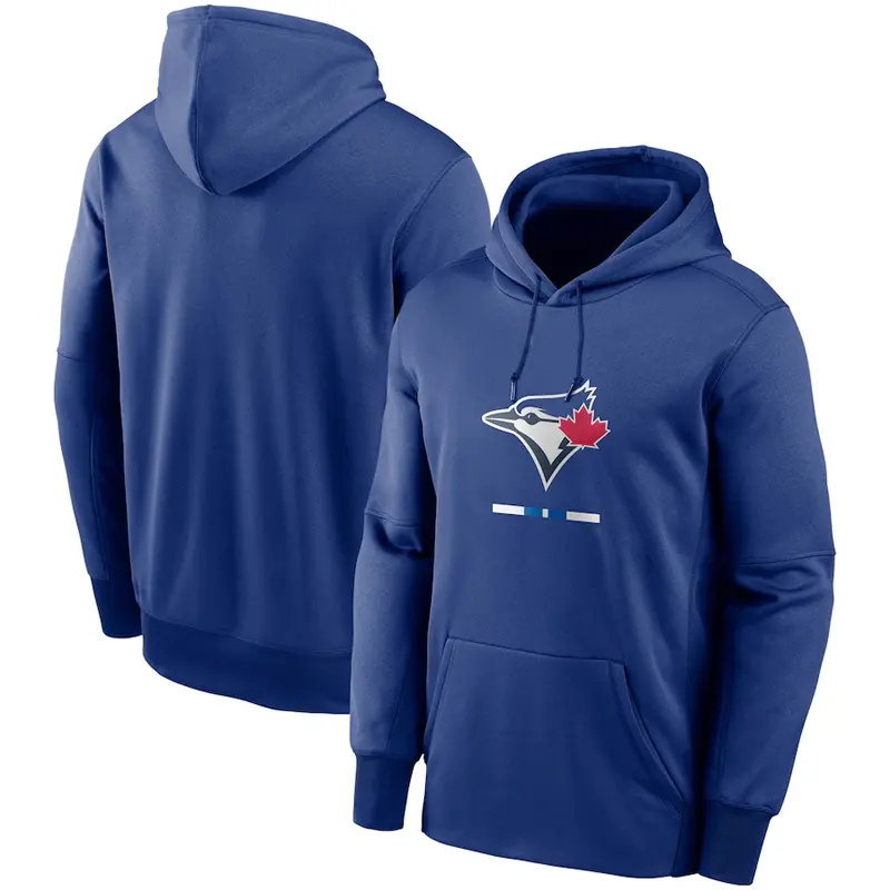 sport wear men's hoodies custom baseball jersey toronto blue jays baseball hoodie baseball jacket