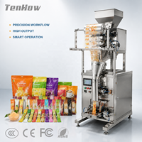 Machine d'emballage compacte multifonctionnelle à commande PLC pour poudres de boissons instantanées, destinée aux petits sachets