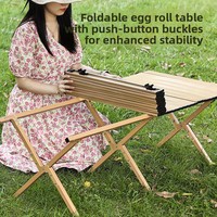 Ensemble table et chaises pliantes de camping, table pliante en acier au carbone avec chaises lune, équipement portable d'extérieur pour pique-nique et barbecue