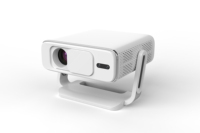 Projecteur CHEERLUX E6 FULL HD 300 lumens Ansi, projecteur intelligent avec mise au point automatique, correction automatique de la distorsion trapézoïdale, home cinéma portable