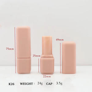 หลอดบรรจุลิปสติกทรงสี่เหลี่ยมบรรจุภัณฑ์หลอดเปล่าสำหรับใส่ลิปสติกของคุณเอง - Product Image 4