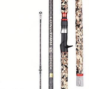 Canne à pêche de haute qualité 30 + 40T pêche en Fiber de carbone 2.1m 2.28m 2.4m 2.7m 3m XXH canne à tête de serpent pour la pêche à la végétation lourde - Product Image 2