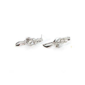 Boucles d'oreilles tendance en acier inoxydable 316L avec placage or PVD, durables et résistantes - Product Image 1