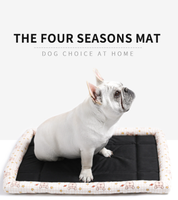 Tapis rafraîchissant pour animaux de compagnie en toile imperméable pour l'été, tapis de refroidissement pour chien toutes saisons, lit pour chat en éponge résistant aux taches, coussin rafraîchissant grande taille, vente en gros