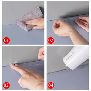 YONGYU Nastro Adesivo Nano Trasparente per Cucina, Senza Residui, Impermeabile, Antimuffa, per Uso Domestico, Automobilistico e Cucito - Product Image 3