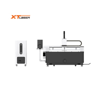 Mesin pemotong Laser logam 1530 sistem Cypcut dengan tabel pertukaran ganda