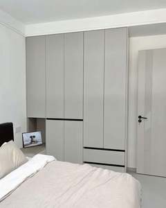 Custom <b>Furniture</b> Manufacturer <b>Bedroom</b> <b>Furniture</b> Wooden <b>Modular</b> Modern Closet Design <b>Bedroom</b> Wardrobe Minimalist Style - Product Image 4