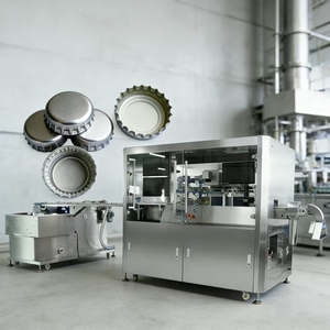 Machine de marquage laser <span class=keywords><strong>automatique</strong></span> pour bouchons de bouteilles, pour codes QR variables, Ruble numérique russe et « Chestny ZNAK », compatible avec les boissons et produits laitiers en PET - Product Image 1